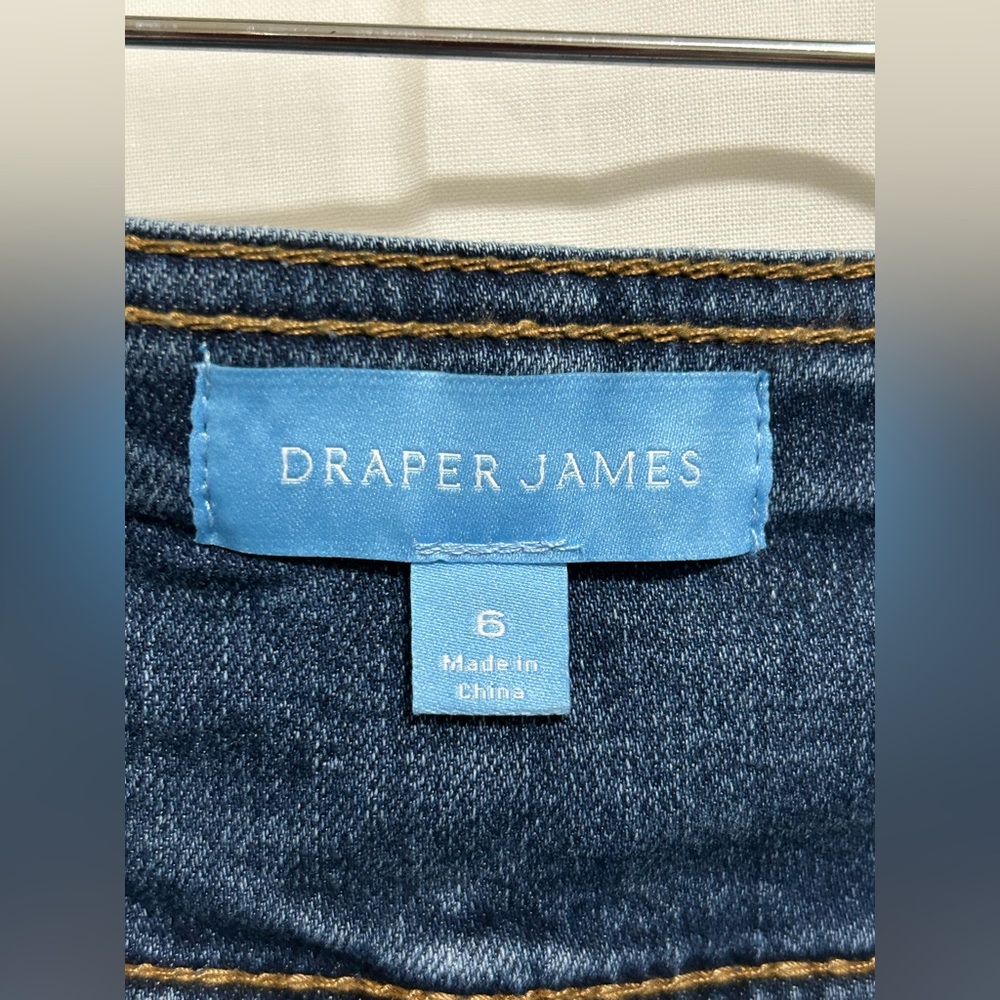 Draper James - Blue Denim Skater Skirt - Picture 4 of 11